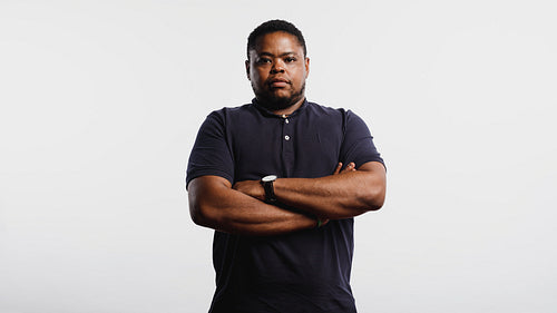 Portrait of african man