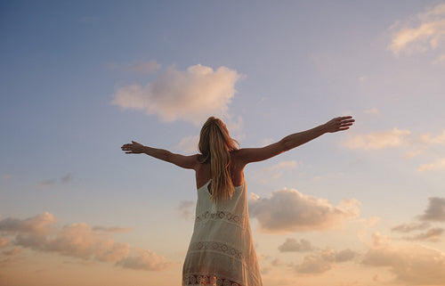 Happy and relaxed life