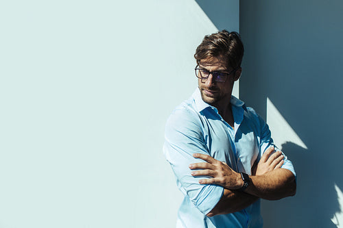 Portrait of a young businessman.