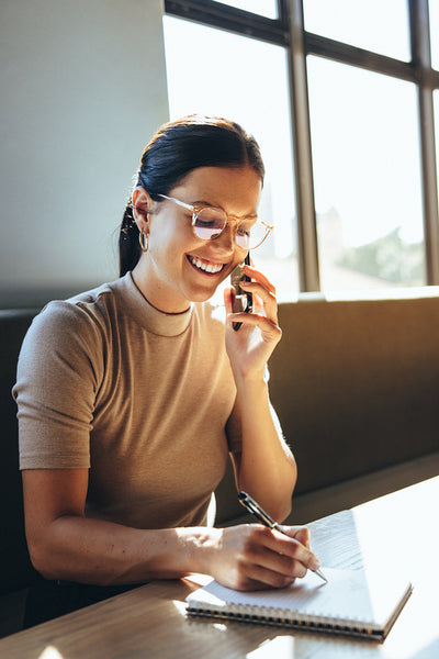 Making business plans over the phone