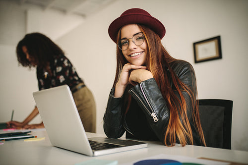 Women entrepreneurs at work