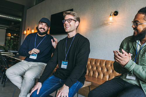 Workplace conferencing: Young professionals achieving teamwork and networking