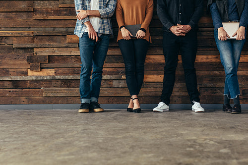 Waiting for job interview