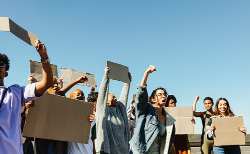 Raising fists, raising voices: A movement in motion