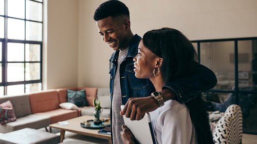 Young students at college campus