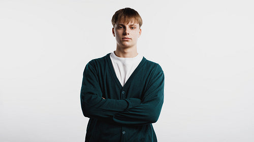 Portrait of a caucasian man