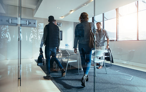 Business people meeting in conference room