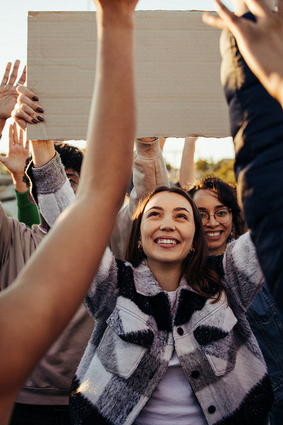 Standing as one: a protest for love, life, and liberty