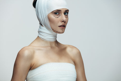 Female models in futuristic look – Jacob Lund Photography Store- premium  stock photo