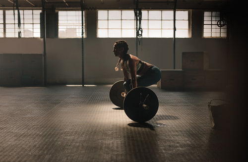 Fitness female resting after workout – Jacob Lund Photography Store-  premium stock photo