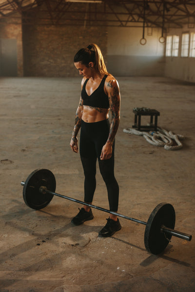 Girl with Tattoos on Fitness Stock Photo - Image of girl, fitness: 106145782