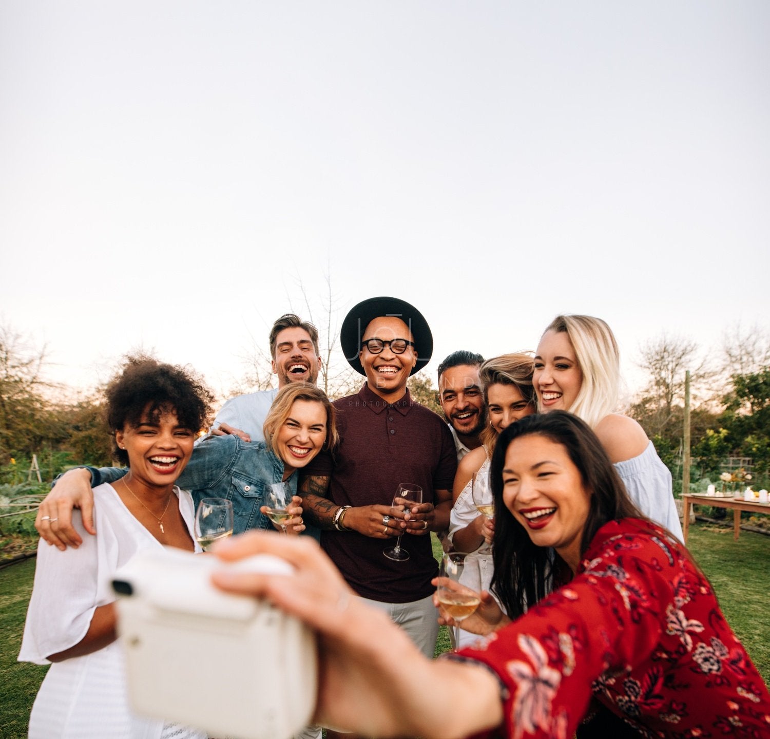 Group beautiful young people doing selfie in a cafe, best friends girls and  boys together having fun, posing emotional lifestyle concept 6083742 Stock  Photo at Vecteezy